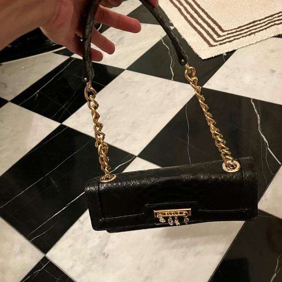 Liz Claiborne Black Crocodile Bag - Picture 8 of 11